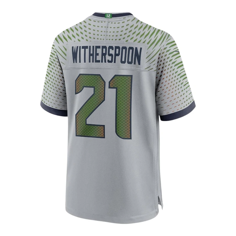 Seattle Seahawks Devon Witherspoon Wolf Gray Rivalries Collection Nike Game Jersey