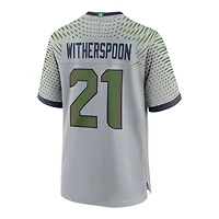 Seattle Seahawks Devon Witherspoon Wolf Gray Rivalries Collection Nike Game Jersey