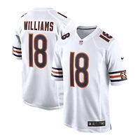 Chicago Bears Caleb Williams White Nike Team Game Jersey