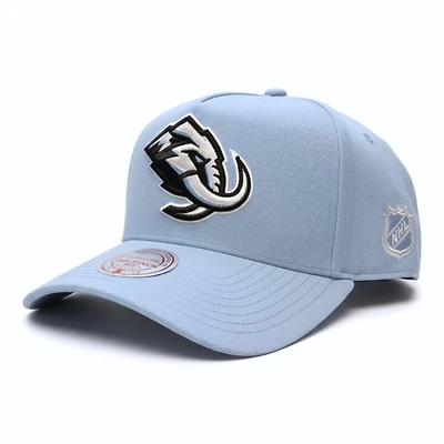 Utah Mammoth Blue Mitchell & Ness Pro Pinch Snapback Hat
