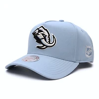 Utah Mammoth Blue Mitchell & Ness Pro Pinch Snapback Hat