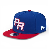 Puerto Rico Royal Blue and Red Flag Patch 2026 World Baseball Classic WBC New Era 9FIFTY A-Frame Snapback Hat