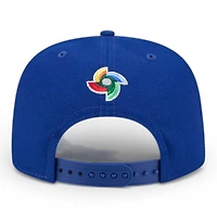 Israel Royal Blue Flag Patch 2026 World Baseball Classic WBC New Era 9FIFTY A-Frame Snapback Hat