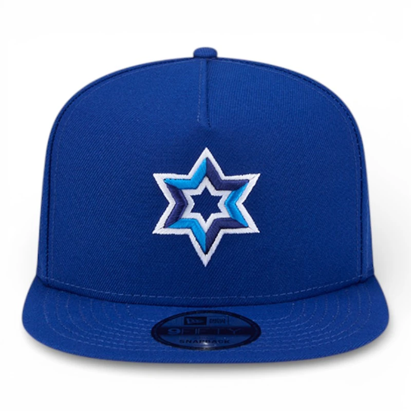 Israel Royal Blue Flag Patch 2026 World Baseball Classic WBC New Era 9FIFTY A-Frame Snapback Hat