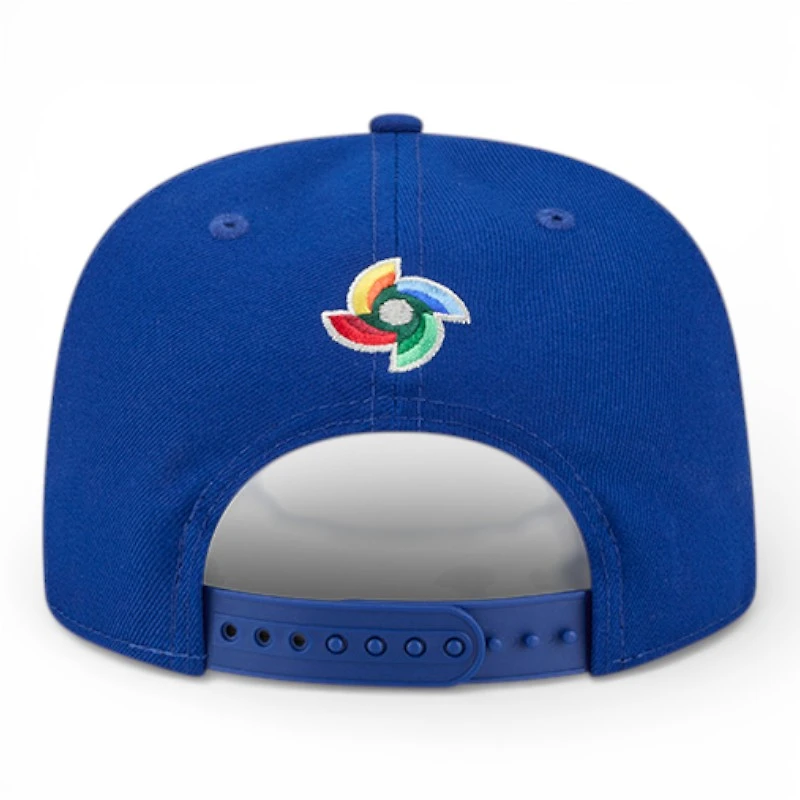 Italy Royal Blue Flag Patch 2026 World Baseball Classic WBC New Era 9FIFTY A-Frame Snapback Hat