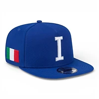 Italy Royal Blue Flag Patch 2026 World Baseball Classic WBC New Era 9FIFTY A-Frame Snapback Hat