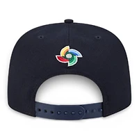 Great Britain Navy Flag Patch 2026 World Baseball Classic WBC New Era 9FIFTY A-Frame Snapback Hat