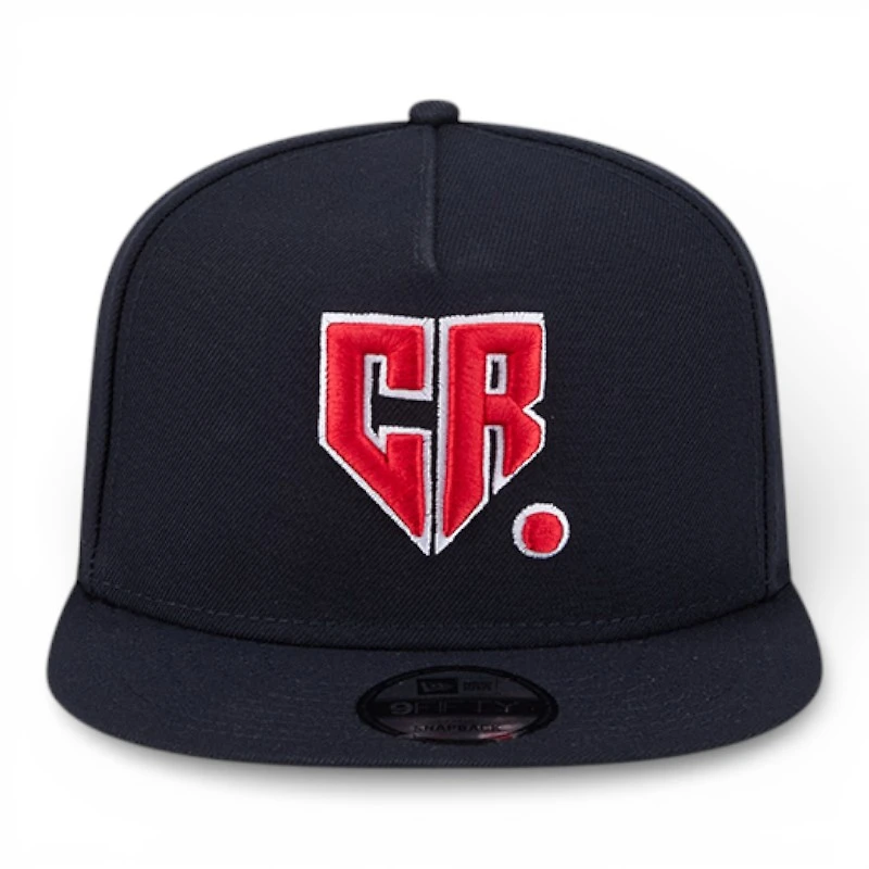 Czech Republic Navy Flag Patch 2026 World Baseball Classic WBC New Era 9FIFTY A-Frame Snapback Hat