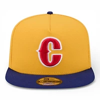 Colombia Yellow and Navy Flag Patch 2026 World Baseball Classic WBC New Era 9FIFTY A-Frame Snapback Hat