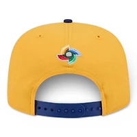 Colombia Yellow and Navy Flag Patch 2026 World Baseball Classic WBC New Era 9FIFTY A-Frame Snapback Hat
