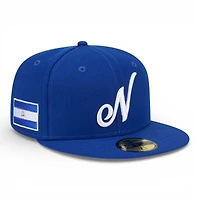 Nicaragua Royal Blue 2026 World Baseball Classic WBC New Era 59FIFTY Fitted Hat