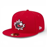 Canada Red 2026 World Baseball Classic WBC New Era 59FIFTY Fitted Hat
