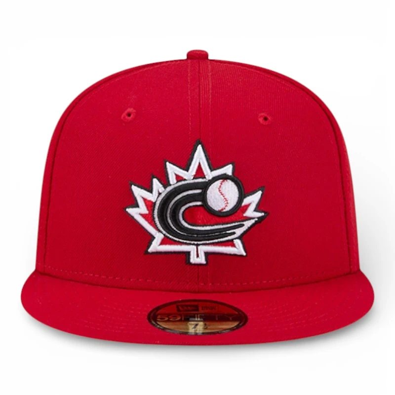 Canada Red 2026 World Baseball Classic WBC New Era 59FIFTY Fitted Hat