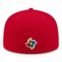 Canada Red 2026 World Baseball Classic WBC New Era 59FIFTY Fitted Hat