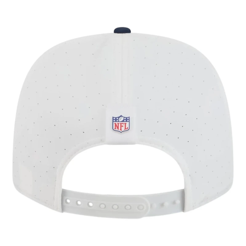 New England Patriots White 2025 NFL Training Camp New Era 9SEVENTY Adjustable Snapback Hat