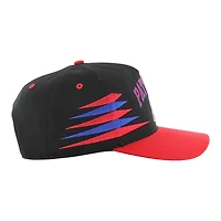 New England Patriots Black and Red Diamond Cut '47 Hitch Snapback Hat