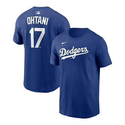 Los Angeles Dodgers Shohei Ohtani Royal Blue Name & Number Nike T-Shirt