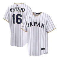 Japan Shohei Ohtani White 2026 World Baseball Classic WBC Nike Jersey