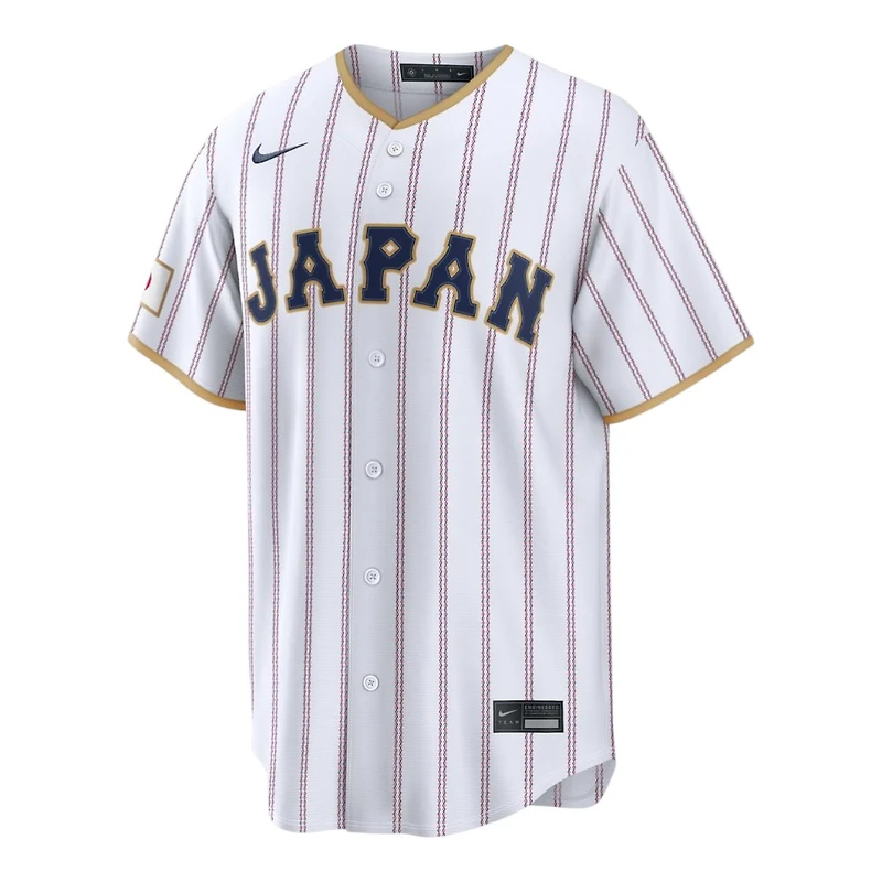 Japan Shohei Ohtani White 2026 World Baseball Classic WBC Nike Jersey
