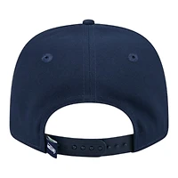 Seattle Seahawks Navy Main Logo New Era 9SEVENTY Snapback Hat