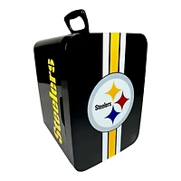 Pittsburgh Steelers Black 10L Thermoelectric Mini Fridge Cooler