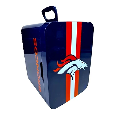 Denver Broncos Navy 10L Thermoelectric Mini Fridge Cooler