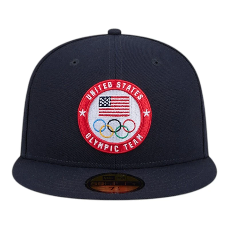 USA Navy United States Olympic Team New Era 59FIFTY Fitted Hat