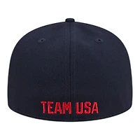 USA Navy United States Olympic Team New Era 59FIFTY Fitted Hat