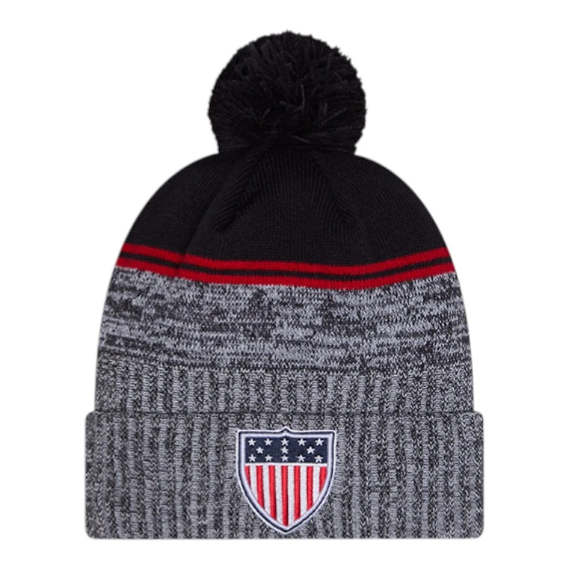 Team USA Navy and Gray Olympic Team Knit Beanie Hat