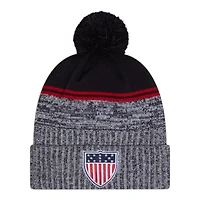 Team USA Navy and Gray Olympic Team Knit Beanie Hat