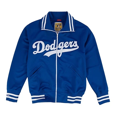 Los Angeles Dodgers Royal Blue Batting Practice Full-Zip Mitchell & Ness Jacket