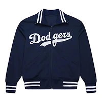 Los Angeles Dodgers Navy Batting Practice Full-Zip Mitchell & Ness Jacket