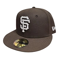 San Francisco Giants Walnut Brown with Gray UV New Era 59FIFTY Fitted Hat