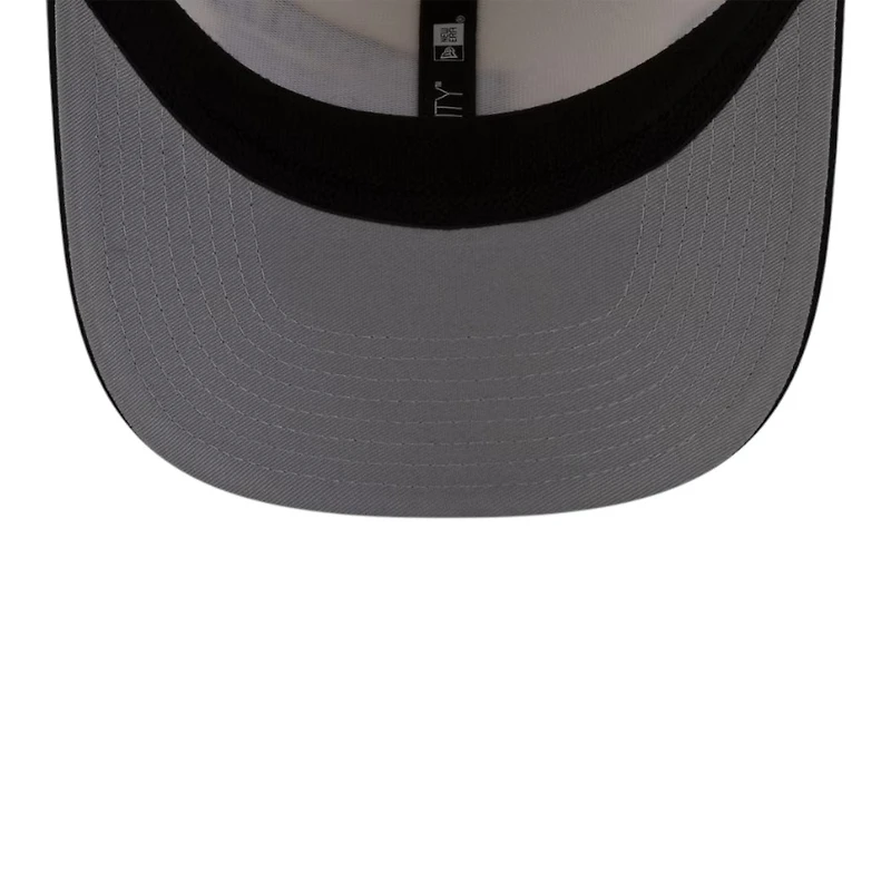 Seattle Seahawks Cream and Black Super Bowl LX Champions Locker Room Trophy Collection New Era 9SEVENTY Adjustable Hat