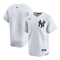Youth New York Yankees Blank White Home Baseline Nike Jersey