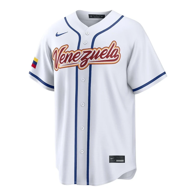 Team Venezuela White 2026 World Baseball Classic WBC Replica Nike Jersey