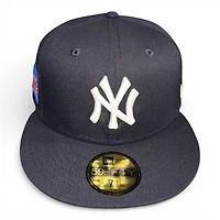 New York Yankees Navy Washington Heights Patch DR Batty Kelly Green UV Era 59FIFTY Fitted Hat