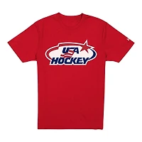 USA Hockey Red New Era T-Shirt