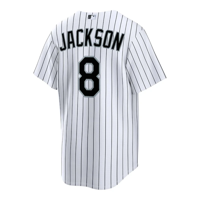 Chicago White Sox Bo Jackson Pinstripe Home Nike Replica Jersey