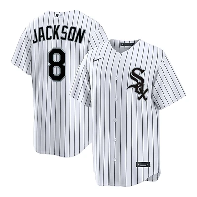 Chicago White Sox Bo Jackson Pinstripe Home Nike Replica Jersey