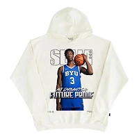 BYU Cougars AJ Dybantsa Cream SLAM Magazine Cover Pullover Hoodie