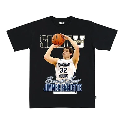 BYU Cougars Jimmer Fredette Black SLAM Icons Shirt
