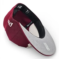 Quebec Nordiques Cardinal Leon the Lab Established 1979 Patch Grey UV New Era 59FIFTY Fitted Hat