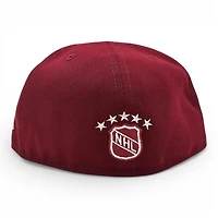 Quebec Nordiques Cardinal Leon the Lab Established 1979 Patch Grey UV New Era 59FIFTY Fitted Hat