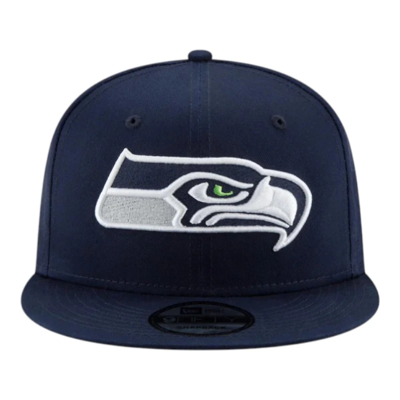Seattle Seahawks Navy Super Bowl LX Champions Patch New Era 9FIFTY Snapback Hat
