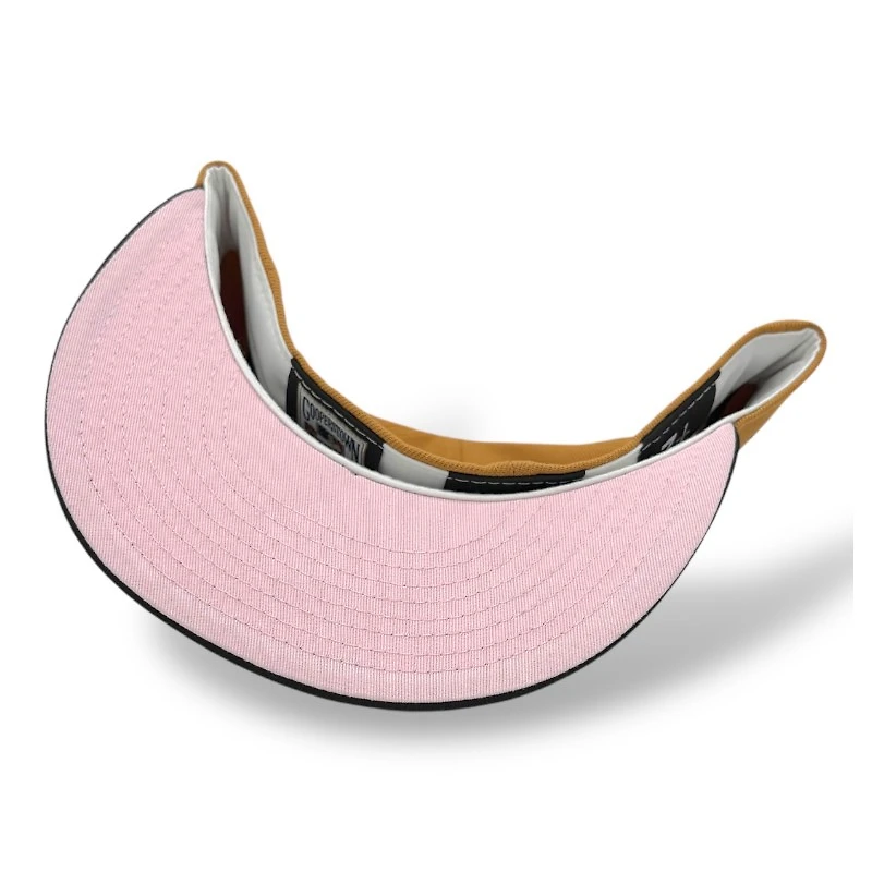 St. Louis Cardinals Panama Tan and Black 25th Anniversary Patch Pink UV New Era 59FIFTY Fitted Hat