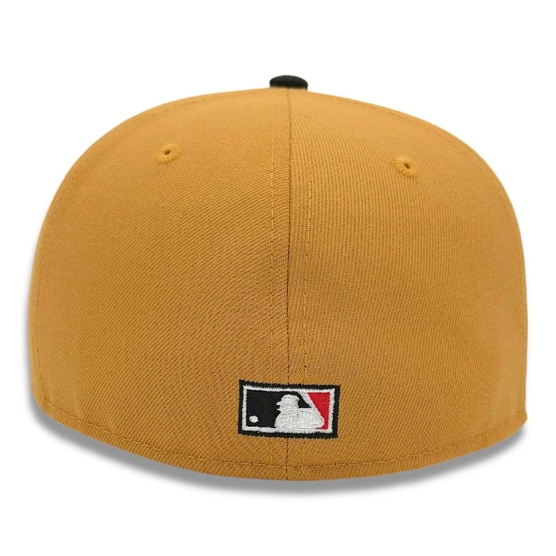 St. Louis Cardinals Panama Tan and Black 25th Anniversary Patch Pink UV New Era 59FIFTY Fitted Hat