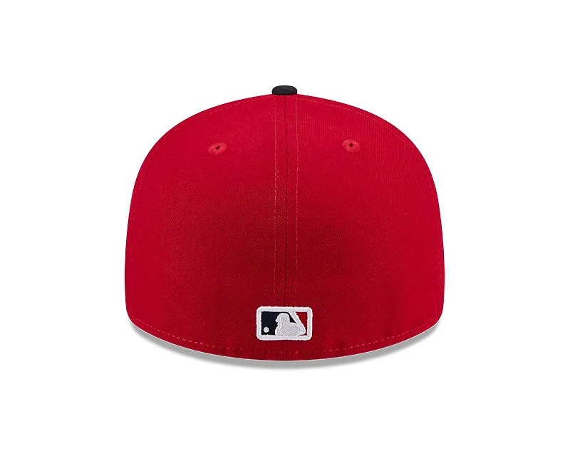 Atlanta Braves Red and Navy 2026 Spring Training New Era 59FIFTY Fitted Hat