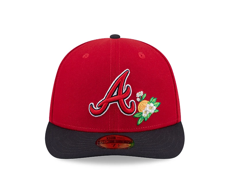 Atlanta Braves Red and Navy 2026 Spring Training New Era 59FIFTY Fitted Hat