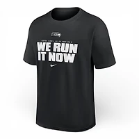 Seattle Seahawks Black We Run It Now Nike T-Shirt